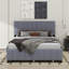 Lit plateforme tapissier Keyon-1892655307