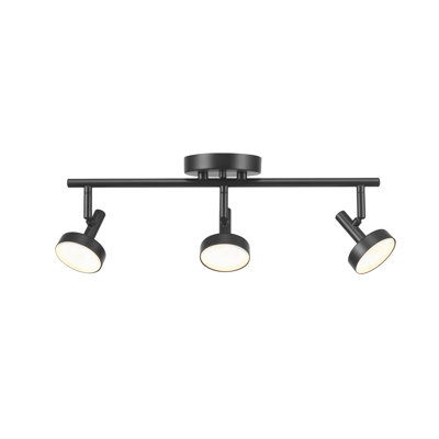 19 in. 3 -Light Fixed Track Kit with and
