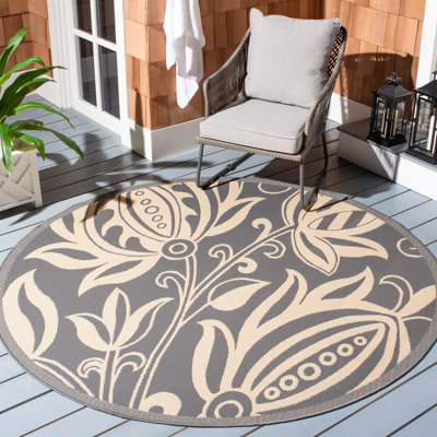 Herefordshire Performance Floral Indoor/Outdoor Area Rug