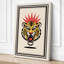 Fierce Tiger Graphic Art - Wrapped Canvas-203837484-203837654
