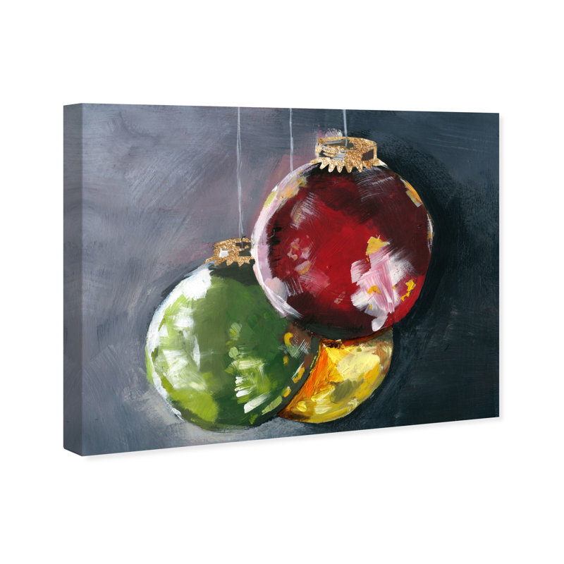 Ornements, reproduction d'art sur toile tendue, H 24 po x l 30 po, Toile tendue, Sans cadre