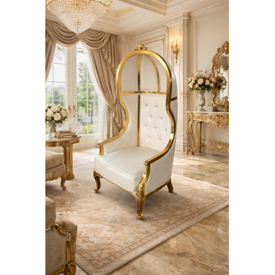 Bardia 32.28" W Tufted Balloon Chair