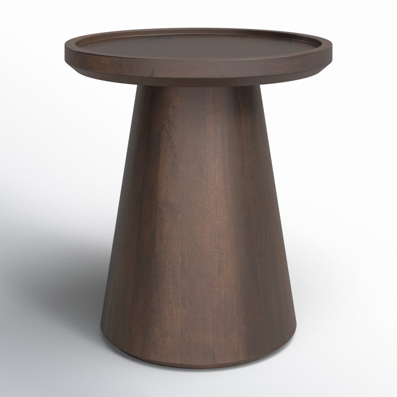 Rebecka Solid Wood End Table