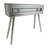 Rogue 90cm Glass Top Console Table