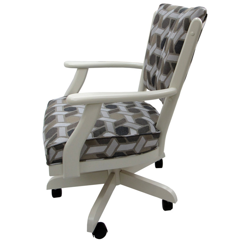 Fauteuil rembourré blanc antique Eowyn
