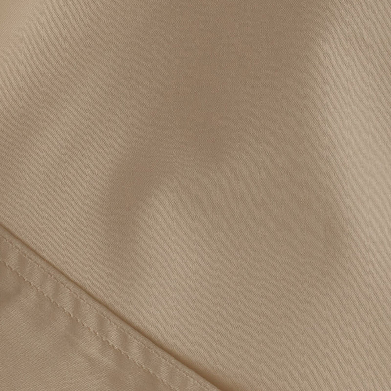 Classic Percale Sheet Set, Ivory, Cal King Sheet Set with 2 Standard Pillowcases