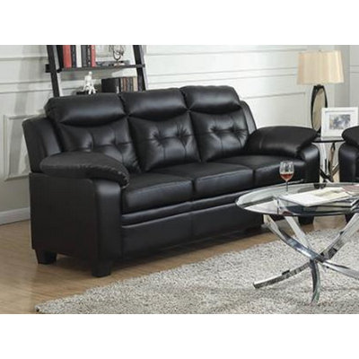 Harri 78.5'' Faux Leather Sofa