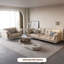 Creamy-white 100% Polyester Modular Sofa cushion couch-1181016245