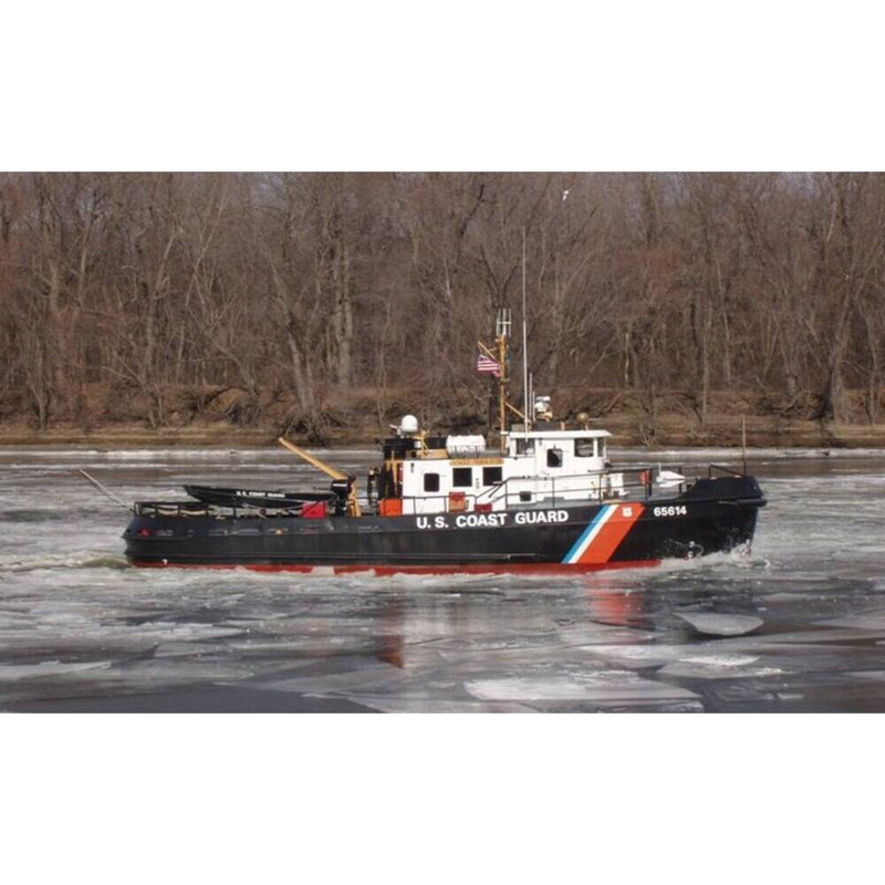 USCGC Bollard (WYTL-65614), modèle de navire, H 10 po x l 30 po x P 5 po
