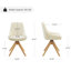 Blue Elephant Side Chair and Task Chair-278490320