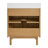 Kensington 30"W X 20"D Reeded Single Bathroom Vanity With Cultured Marble Countertop-126244400