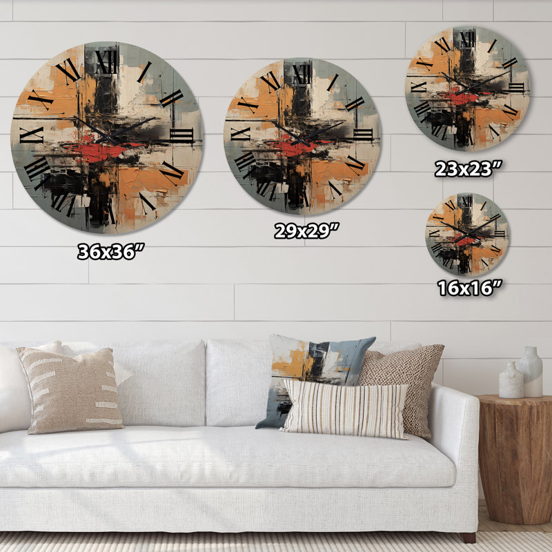 Horloge murale Anirud, Très grand