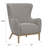 gray wingback accent chair-2103584405