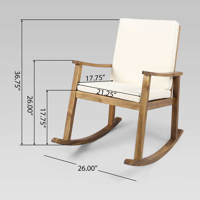 Wilma Acacia 2 - Person Patio Conversation Sets with Cushions