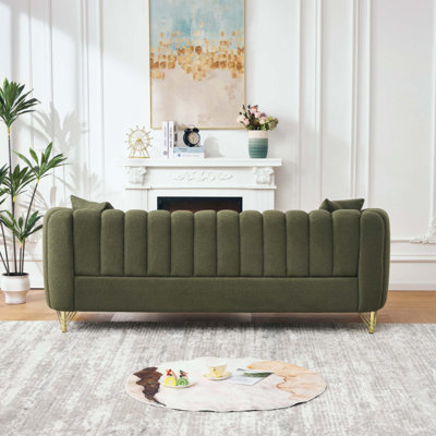 Upholstered 83.5 " Teddy Sofa
