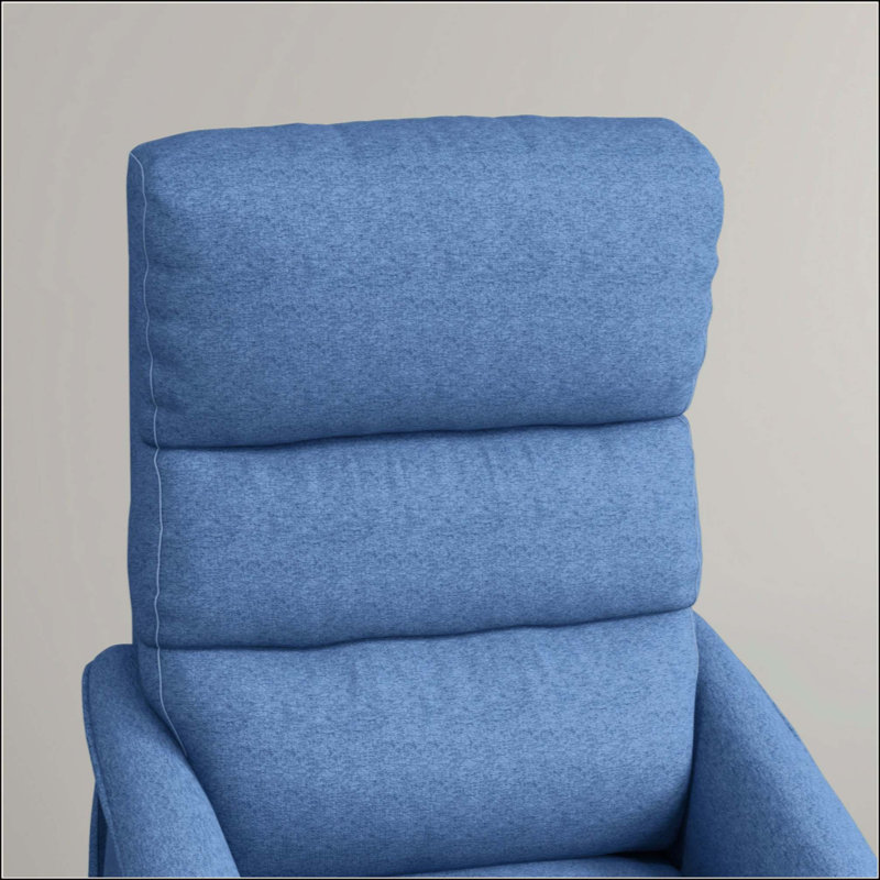 Electric Lift Recliner Chair With Remote Control For Elderly And Injured, Comfortable And Supportive Seating Solution, Blue