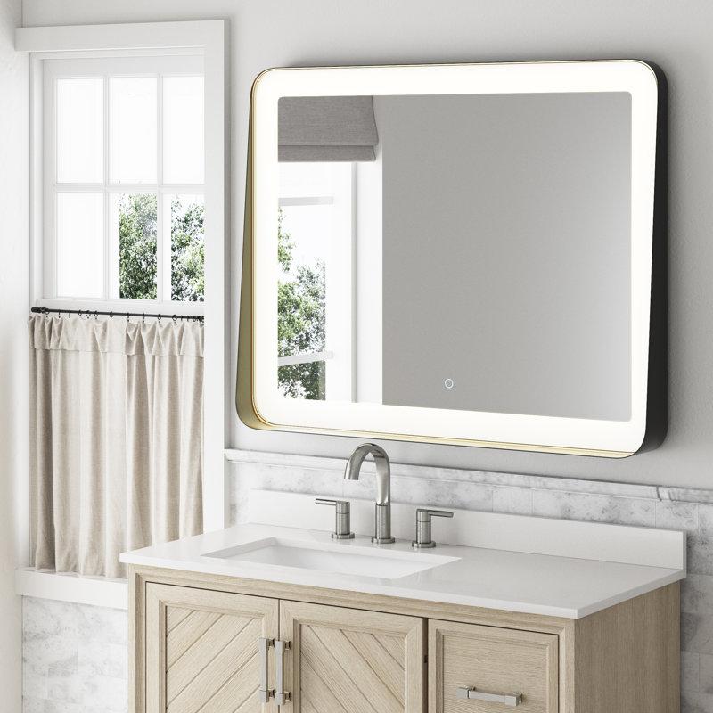  Miroir de salle de bain rectangulaire, 40 po x 32 po