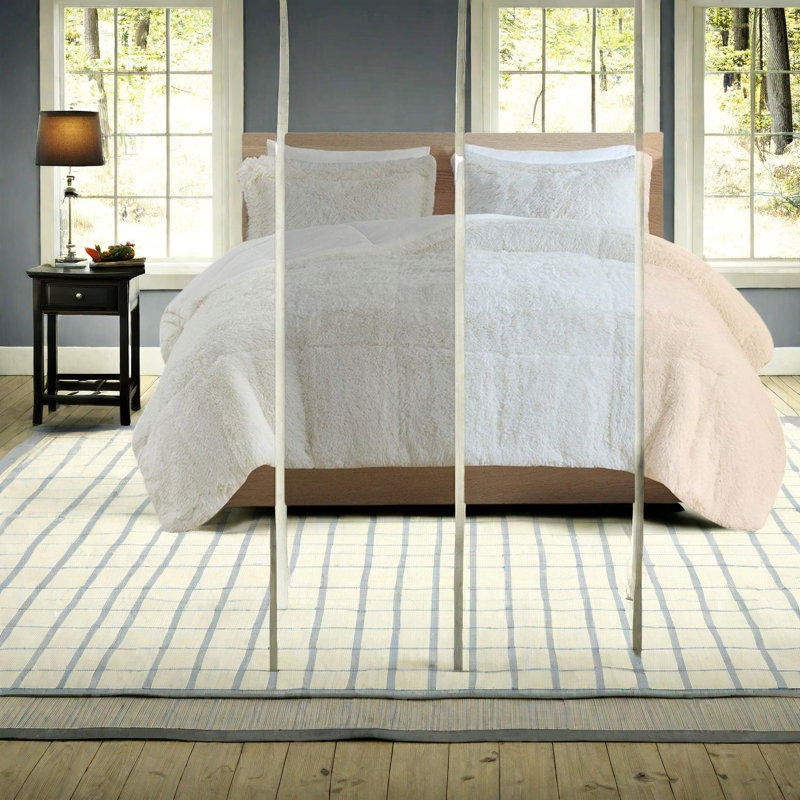 Luxurious Shaggy Bedding Sets, Polyester Comforter For Home