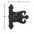 Wrought Iron Rustproof Face Mount Hinge
