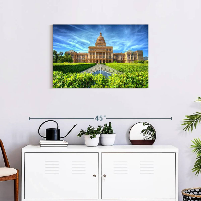 Nicci Texas Capitol, H 20 po x l 30 po