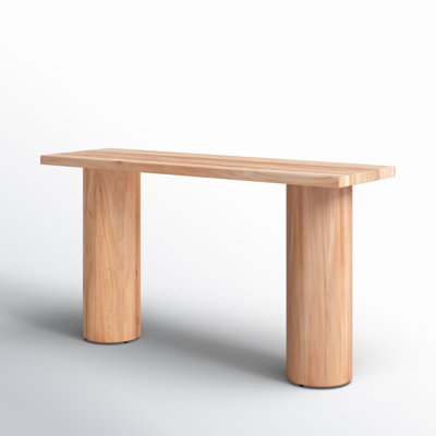 Console en bois massif Dorinne