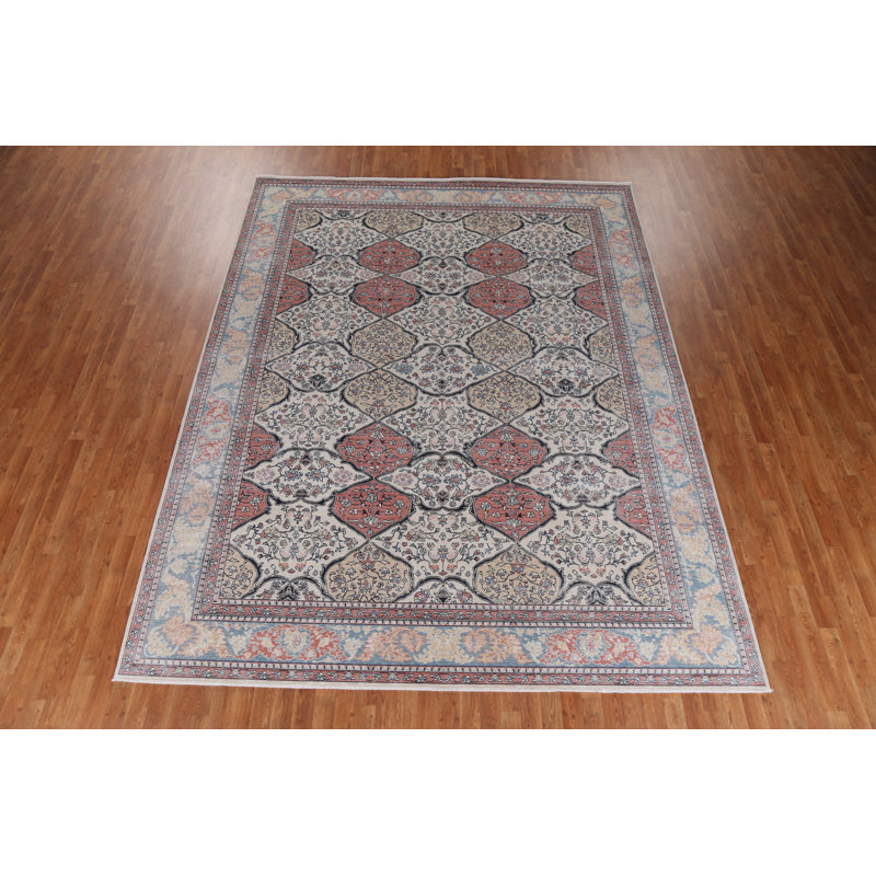 Tapis géométrique turc 9 x 12