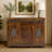 Pilger  Wood and Metal 2-Door 4-Drawer Sideboard