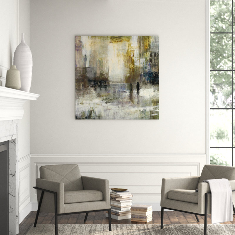 City Search Painting, Plexi, 30" H x 30" W
