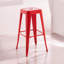 Stylish Clarke Metal Indoor/Outdoor Stool – Sleek Barstool with Gleaming Finish, Stackable & Practical Seating for Home, Living Room-573263947