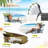 Shanasha 1 Pcs Outdoor Lounge Chair with Sauna Foldable Chair Adjustable Height Patio Lounge Chair,Suitable for Beach,Lawn and Pool-1511611150