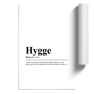Hygge - Frameless Print