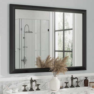 Amara Tempered Glass Mounted Wall Mirror