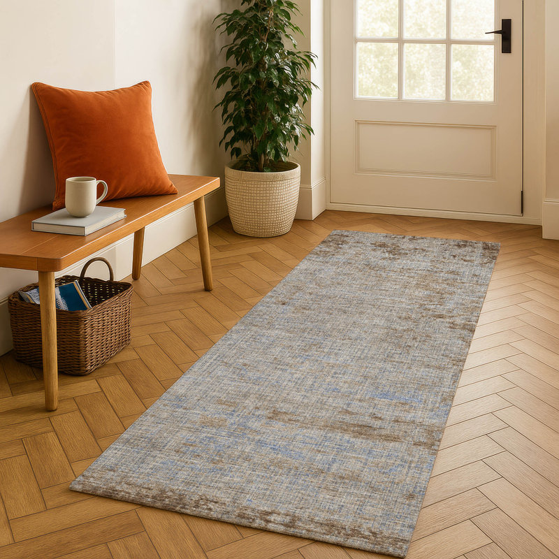 Premium Machine Washable Jakiyra AMF1901 Modern Rug, Runner 2'3" x 7'6"