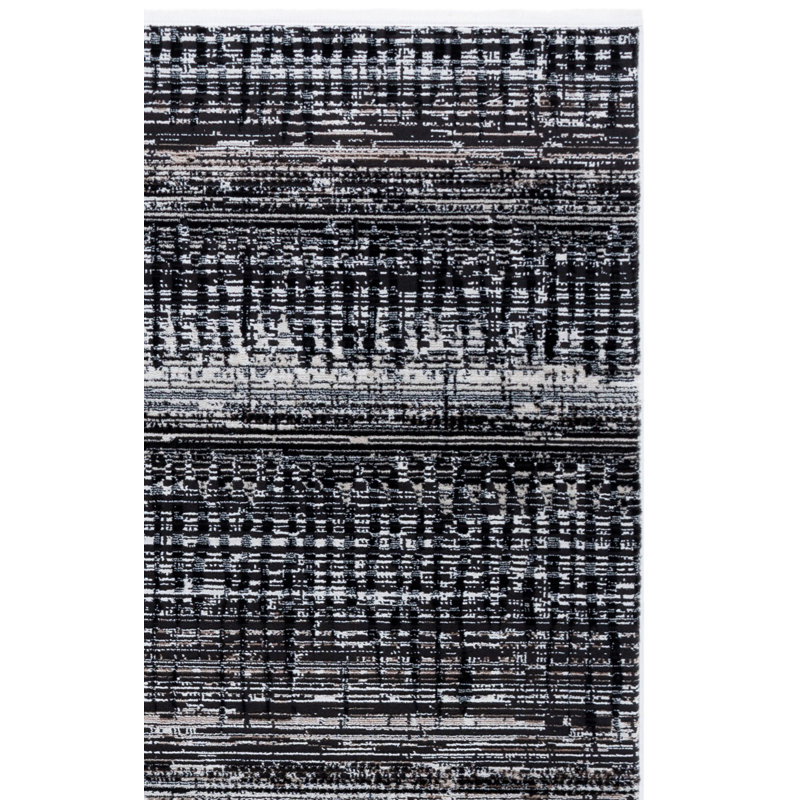 Mila 234 Performance Abstract Rug, Square 6'7"