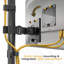 Support mural robuste pour moniteur double empilable ultra-large jusqu'à 49 po