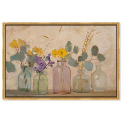 Vintage Vessels I Canvas Farmhouse Classic by Art Remedy