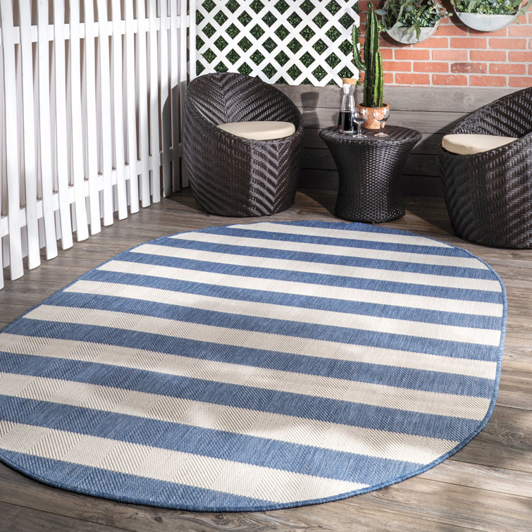 Robert Striped Indoor / Outdoor Rug