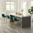 Abingdon Swivel Upholstered Counter Stool with Metal Frame-1640533263