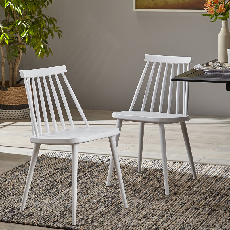 Ensemble de 2 chaises de salle à manger Farmhouse