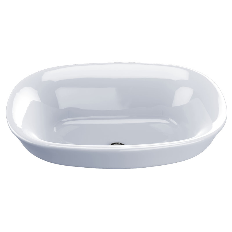 Maris Semi-Recessed Vessel Lavatory