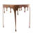 Moderna Aluminum Metal Abstract Crescent Drip Living Room Console Table with Melting Designed Legs and Shaded Glass Top-1750573107