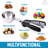 Zulay Kitchen Stainless Steel Cookie Dough & Ice Cream Scooper