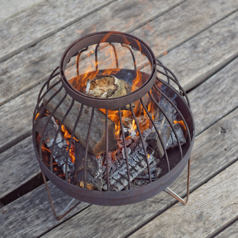 Round Steel Fire Pit