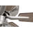 Pro Plus 104 Clear 4 Light Kit 52'' Ceiling Fan with Light Kit-1533329934