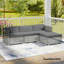 Outsunny 7-Piece Patio Furniture Cushions Water-Repellent-434408317
