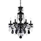 Hamilton 6 - Light Glass Chandelier