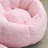 Comfy Bean Bags, Faux Fur 44.1 In Pink Modern Chair For Home Bedroom