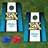 24' x 36' Greek Solid Wood Cornhole Board Sets -38858760
