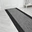 Steel Hallway Runner Rug – Hardwearing, Non-Slip & Durable Carpet for Hall, Kitchen & Corridor-394130943