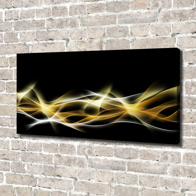 Abstraction Of Light - Wrapped Canvas Print